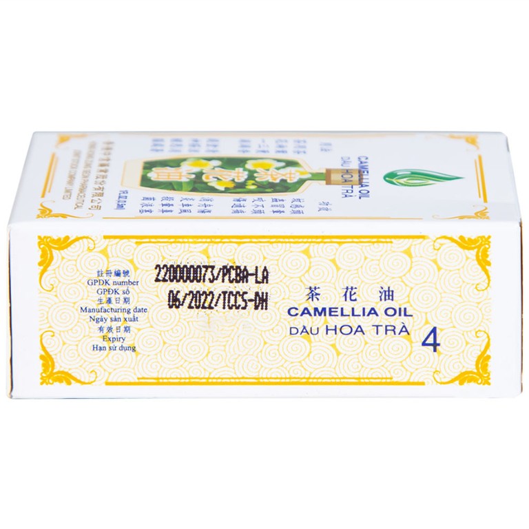 Dầu Hoa Trà Camellia Oil Hong Kong Zung Seon hỗ trợ điều trị cảm cúm, nghẹt mũi, chóng mặt, nhức đầu (3.5ml)