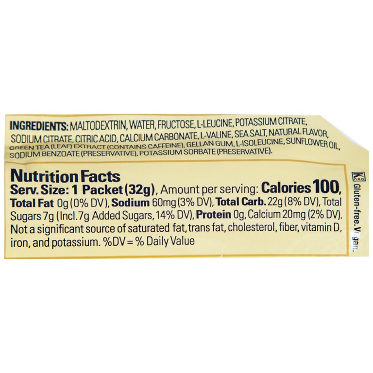 Thực phẩm bổ sung GU Energy Gel Vanilla Bean cung cấp dinh dưỡng và năng lượng cho cơ thể (32g)