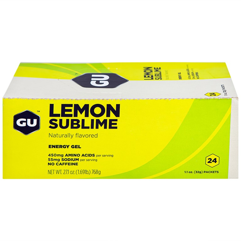 Thực phẩm bổ sung GU Energy Gel Lemon Sublime cung cấp dinh dưỡng và năng lượng (32g)