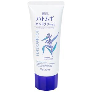 Kem dưỡng da tay Reihaku Hatomugi Hand Cream dưỡng ẩm, chống nhăn (65g)