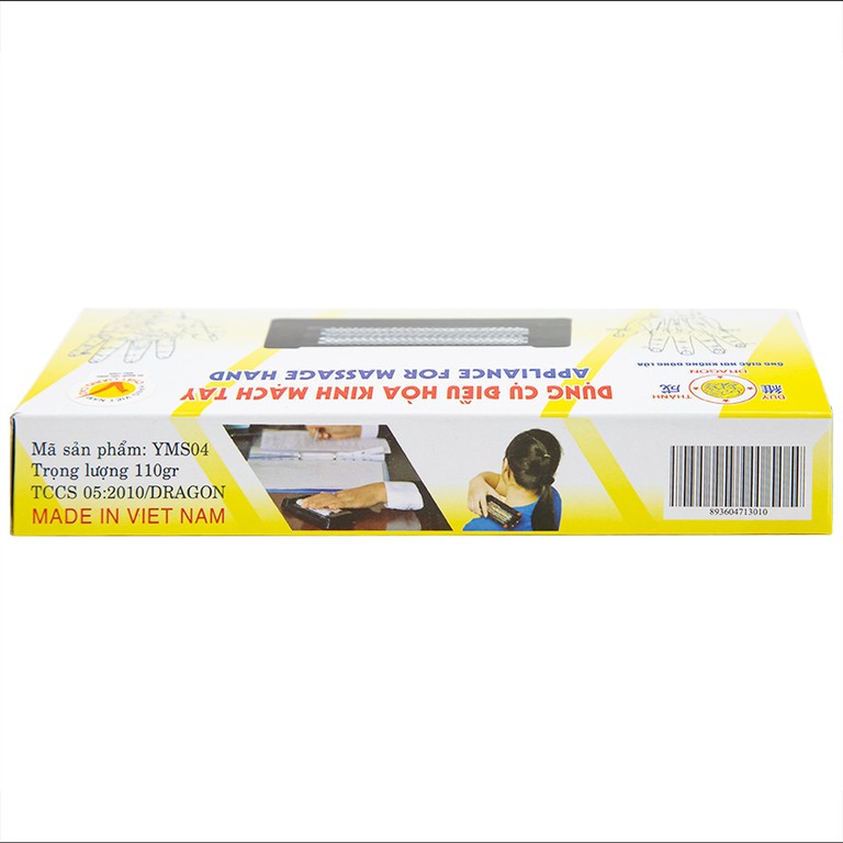 Dụng cụ điều hòa kinh mạch tay Duy Thành giảm các triệu chứng tê nhức ở bàn tay, ngón tay (1 cái x 110gr)