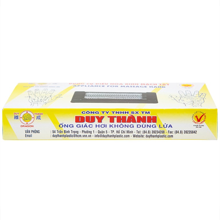 Dụng cụ điều hòa kinh mạch tay Duy Thành giảm các triệu chứng tê nhức ở bàn tay, ngón tay (1 cái x 110gr)