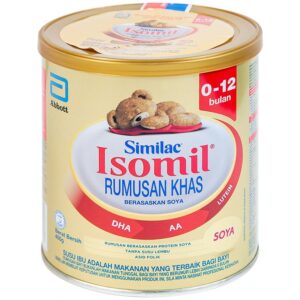 Sữa bột Similac Isomil Abbott bổ sung dinh dưỡng cho trẻ 0 - 12 tháng (400g)