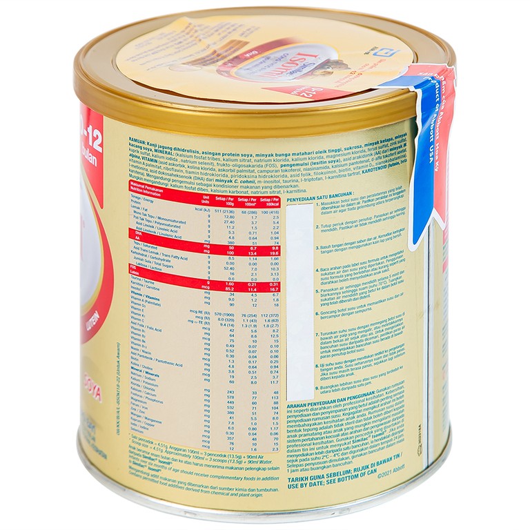 Sữa bột Similac Isomil Abbott bổ sung dinh dưỡng cho trẻ 0 - 12 tháng (400g)