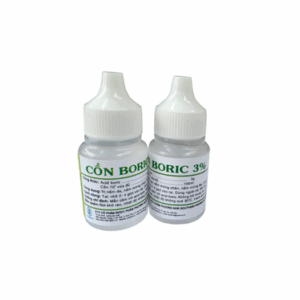 Cồn Boric 3% Phương Nam trị nấm, viêm tai giữa chai 8ml