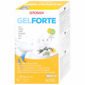 Gel Otosan Throat Gel Forte 10ml điều trị viêm họng cấp tính (14 gói)