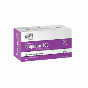 Thuốc Daquetin 100mg hỗ trợ điều trị tâm thần phân liệt, rối loạn lưỡng cực (Hộp 50 viên)