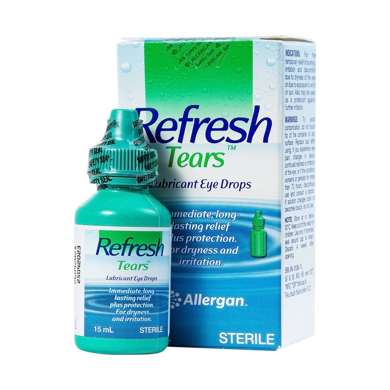 Refresh Tears là loại thuốc nhỏ mắt dành cho mắt khô của Mỹ.