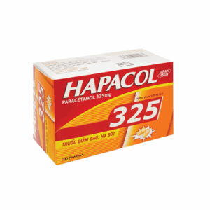 Thuốc Hapacol 325 giảm đau, hạ sốt (10 vỉ x 10 viên)