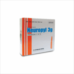 Thuốc Neuropyl 3g điều trị chứng chóng mặt (Hộp 4 ống x 15 ml)