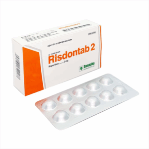 Thuốc Risdontab 2 Danapha điều trị tâm thần phân liệt cấp và mãn tính (5 vỉ x 10 viên)