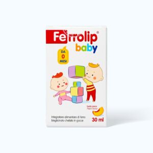 Thực phẩm bảo vệ sức khỏe Ferrolip baby bổ sung sắt cho cơ thể (Lọ 30ml)