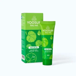 Kem bôi da YOOSUN Rau Má làm dịu mát da mẩn ngứa, côn trùng cắn, hỗ trợ ngăn ngừa mụn, rôm sảy (25g)