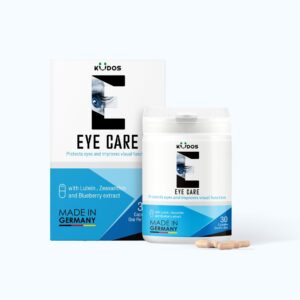 Thực phẩm bảo vệ sức khỏe: KUDOS EYE CARE hỗ trợ cải thiện thị lực (Hộp 30 viên)