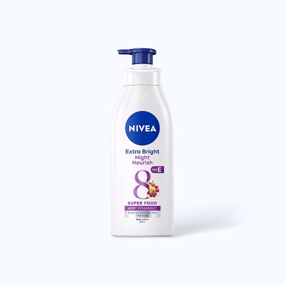 Sữa dưỡng thể trắng da ban đêm Nivea (350ml)