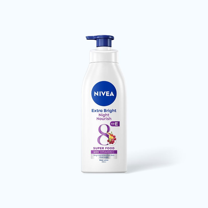 Sữa dưỡng thể trắng da ban đêm Nivea (350ml)