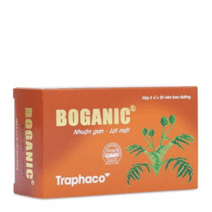 Viên nén bao đường Boganic hỗ trợ các bệnh lý về gan, mỡ máu, giải độc gan (5 vỉ x 20 viên)