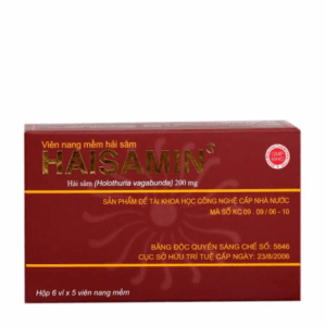 Viên nang Haisamin 200mg tăng cường sinh lực (6 vỉ x 5 viên)