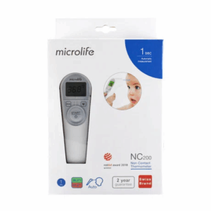 Nhiệt kế hồng ngoại đo trán MICROLIFE NC200 không cần tiếp xúc, cho kết quả sau 1 giây  (hộp 1 cái)