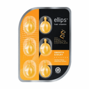 Serum Dưỡng Tóc ELLIPS Pro Keratin Smooth & Silky Mềm Mượt Tóc (Vỉ 6 viên)
