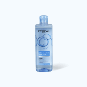 Nước Tẩy Trang L'OREAL Micellar Water 3-in-1 Refreshing Even For Sensitive Skin làm sạch da cho da nhạy cảm (400ml)