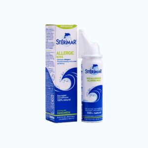 Dung dịch xịt mũi STERIMAR Allergic Nose hỗ trợ giảm viêm mũi dị ứng (Chai 50ml)