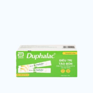 Dung dịch uống Duphalac 667g/l điều trị táo bón hiệu quả, tăng cường lợi khuẩn ruột (20 gói x 15ml)