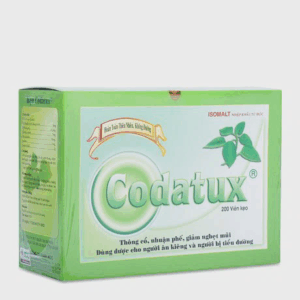 Kẹo ngậm Codatux thông cổ, nhuận phế, giảm nghẹt mũi (200 viên/hộp)
