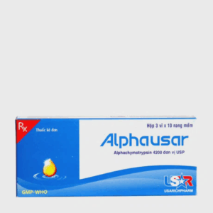 Alphausar (Hộp 3 vỉ x 10 viên)