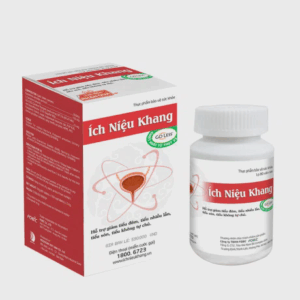 Thực phẩm bảo vệ sức khỏe Ích Niệu Khang hỗ trợ giảm chứng rối loạn tiểu tiện: tiểu đêm, tiểu nhiều lần, tiểu rắt (Hộp 80 viên)