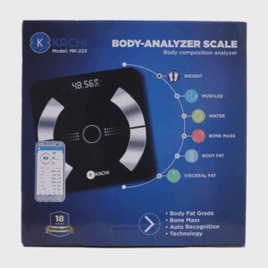 Cân điện tử bluetooth KACHI MK223 phân tích chỉ số cơ thể (hộp 1 cái)
