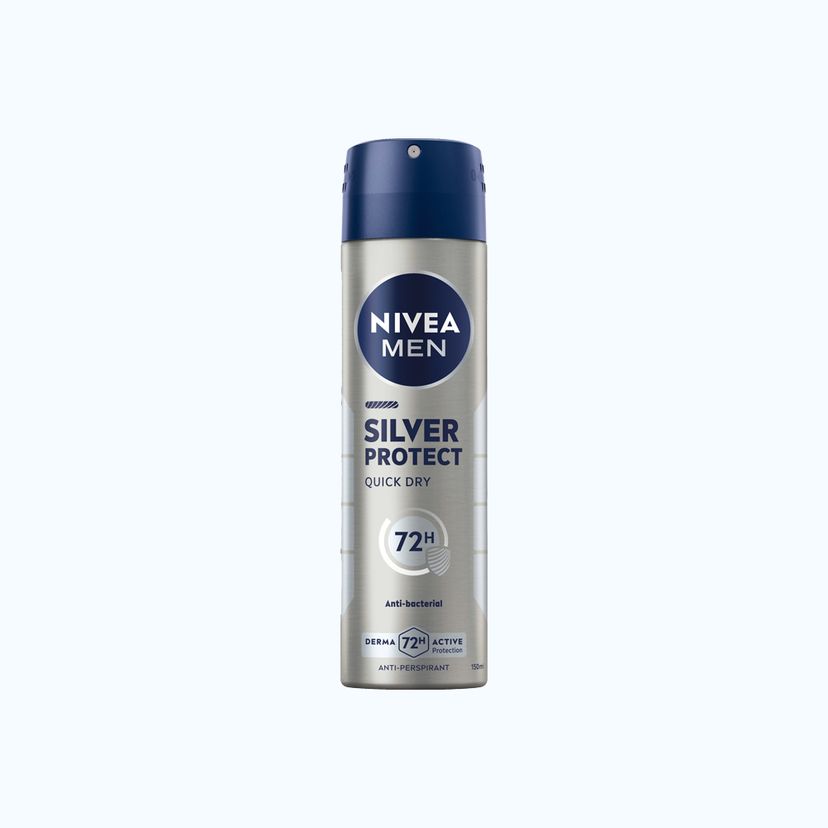 Xịt Ngăn Mùi Cho Nam NIVEA MEN Silver Protect Dynamic Power (Chai 150ml)