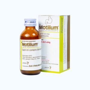Hỗn dịch uống Motilium Suspension 1mg/1ml điều trị chứng nôn và buồn nôn (chai 60ml)