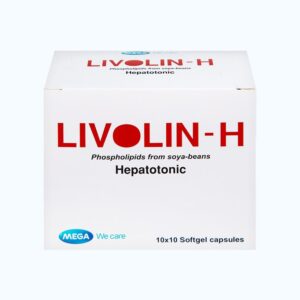 Viên nang Livolin-H điều trị viêm gan, xơ gan (10 vỉ x 10 viên)