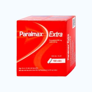 Viên nén Paralmax Extra Boston giảm đau và hạ sốt (15 vỉ x 12 viên)