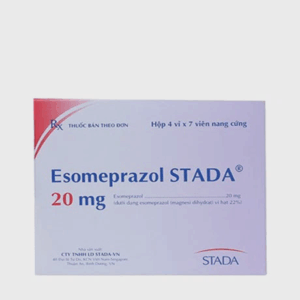 Esomeprazol Stada 20mg (Hộp 2 vỉ x 10 viên)