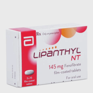Viên nén Lipanthyl NT 145mg Abbott điều trị tăng Cholesterol máu và giảm tiến triển bệnh võng mạc đái tháo đường (30 viên)