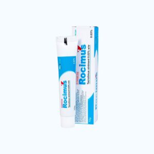 Thuốc dùng ngoài Rocimus 0.03%w/w điều trị viêm da cơ địa (tuýp 10g)