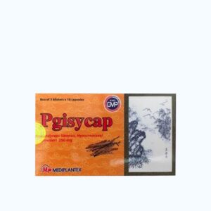 Viên nang PGISYCAP 250mg tăng cường sinh lí, giảm đau lưng mỏi gối (3 vỉ x 10 viên)