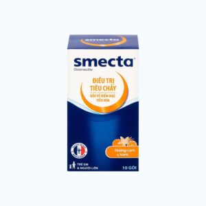 Bột pha uống Smecta điều trị tiêu chảy, rối loạn tiêu hóa (hộp 10 gói)