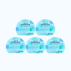 Combo 5 miếng mặt nạ BANOBAGI Stem Cell Whitening & Relaxing Revital Dưỡng Sáng, Thư Giãn Da (Miếng 30g)