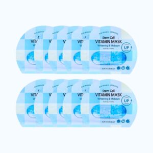 Combo 10 miếng mặt nạ BANOBAGI Whitening & Moisture Dưỡng Sáng Và Cấp Ẩm Cho Da (Miếng 30ml)