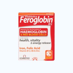 Viên uống Feroglobin B12 Vitabiotics hỗ trợ tăng khả năng tạo máu, tăng cường sức khỏe (Hộp 30 viên)