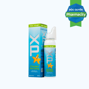 Dung dịch vệ sinh mũi XP cho bé Từ 6-12 Tuổi (Chai 75ml)