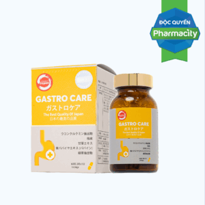 TPBVSK GASTRO CARE Hỗ Trợ Cải Thiện Đầy Bụng, Đau Vùng Thượng Vị  (Hộp 60 viên)