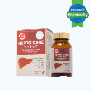 TPBVSK HEPTO CARE Hỗ Trợ Cải Thiện Chức Năng Gan (Hộp 60 viên)