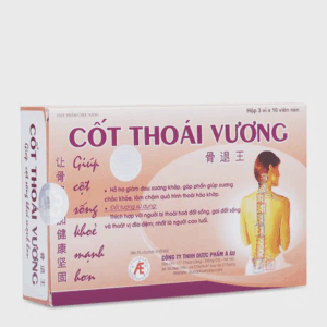 Thực phẩm bảo vệ sức khỏe IMC Cốt Thoái Vương hỗ trợ tăng cường sự chắc khỏe của xương khớp (3 Vỉ x 10 Viên)