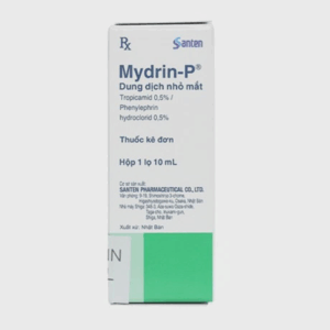Thuốc nhỏ mắt Mydrin-P Eye 0,5% giãn đồng tử, liệt cơ thể mi cho chẩn đoán, điều trị (chai 10ml)