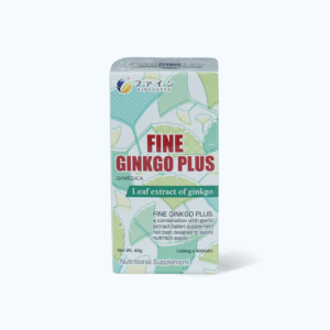 Thực phẩm bảo vệ sức khỏe FINE GINKGO PLUS hỗ trợ giúp tăng cường tuần hoàn máu não (Hộp 400 viên)
