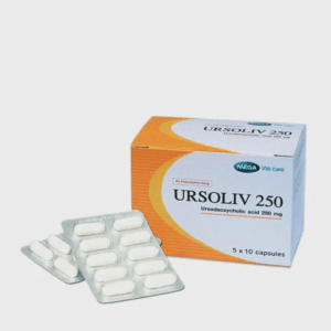 Viên nang Ursoliv 250mg điều trị sỏi mật, cải thiện chức năng gan (5 vỉ x 10 viên)